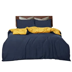 Luxury Decorative Bedding Set Designs Affordable Wholesale Reversible Style Duvet Set Microfiber Duvet Cover Custom