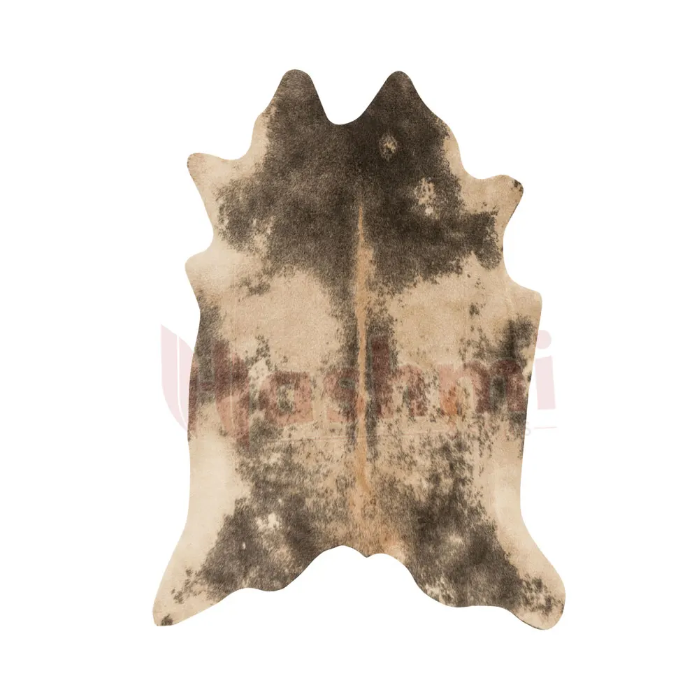 Серые белые коврики из воловьей кожи 100% трехцветные ковер коровьей шкуры для