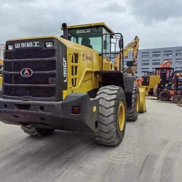 Used Sdlg956 Pay Loader 5t Capacity Wheel Loaders Sdlg956l Second Hand Front Loader For Sale