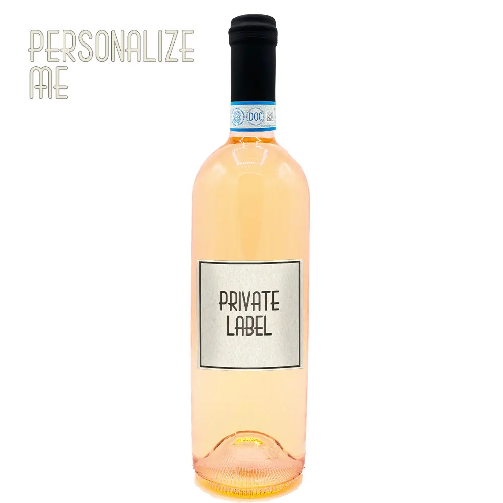 Pinot Grigio Blush DOC wine with personalized label for restaurant hotel corporate gadget ideas for Christmas gifts merchandisin
