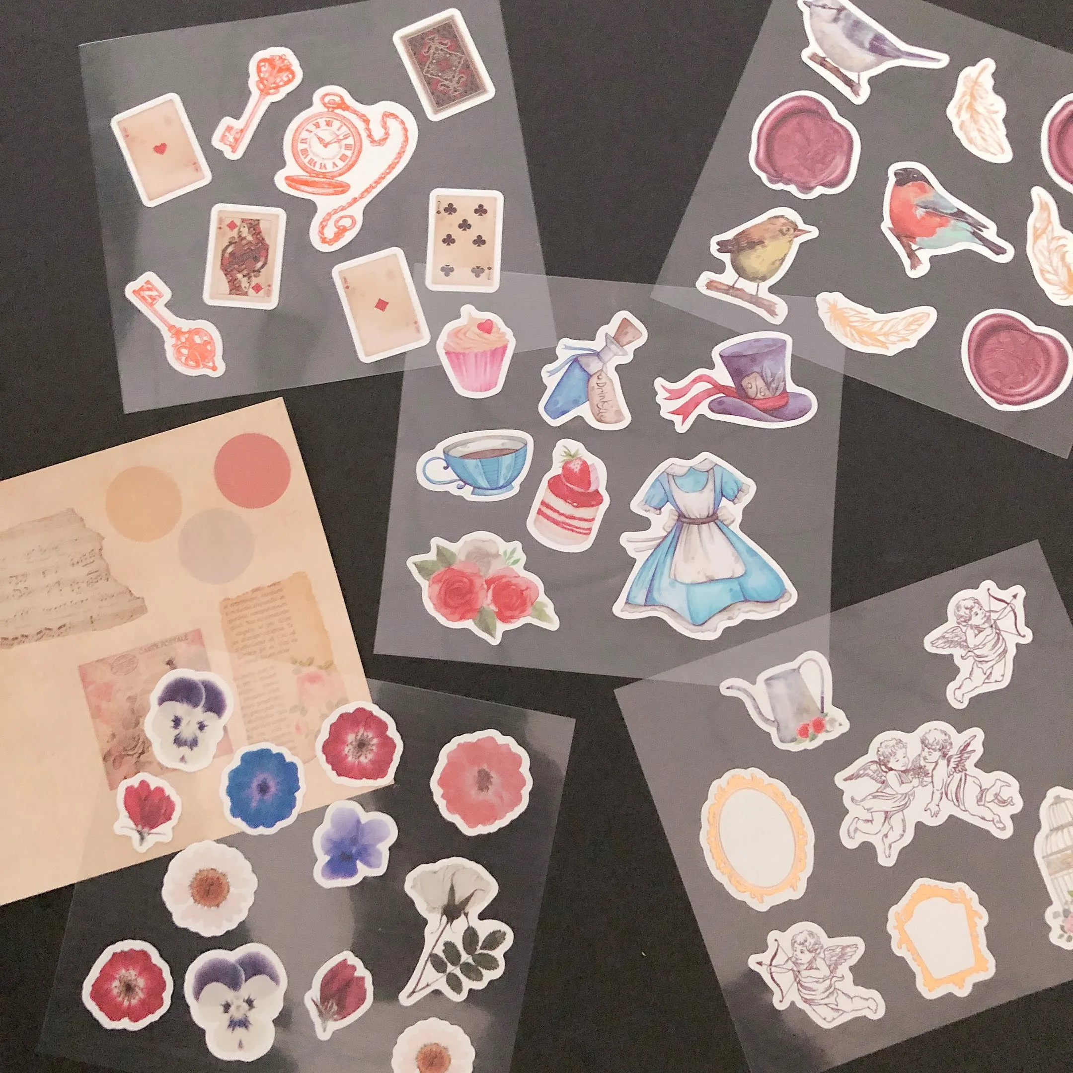 Japanese Patterns Cartoon Stationery Wholesale Cute Stickers Kawaii