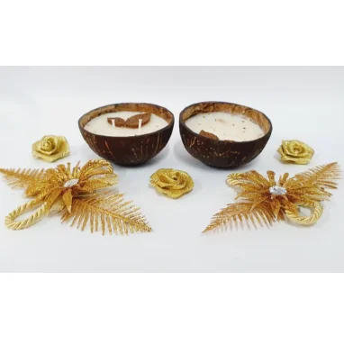 Soy Wax Coconut Shell Scented Candles for Home Decoration to Increase the Fragrance in your Party Affordable Price for Sale