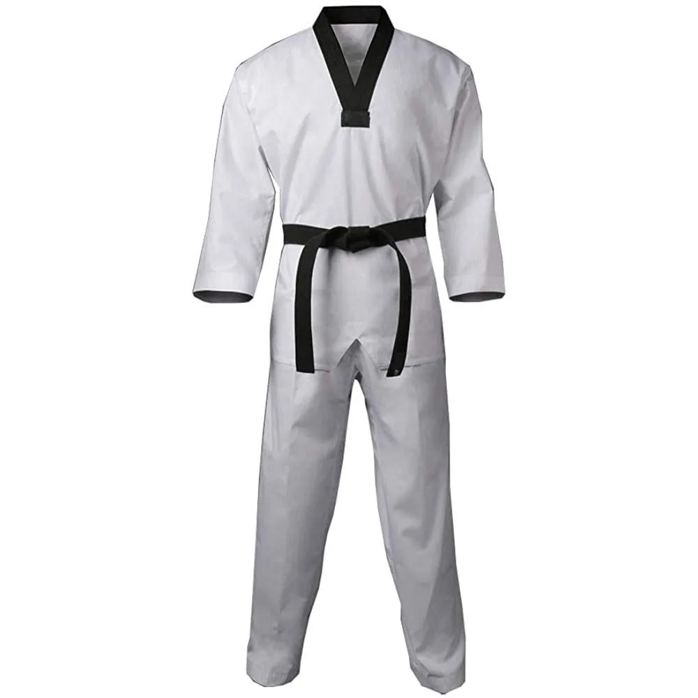 Лучшая качественная индивидуальная униформа для мужчин и женщин Poomsae Taekwondo TKD Student Dobok