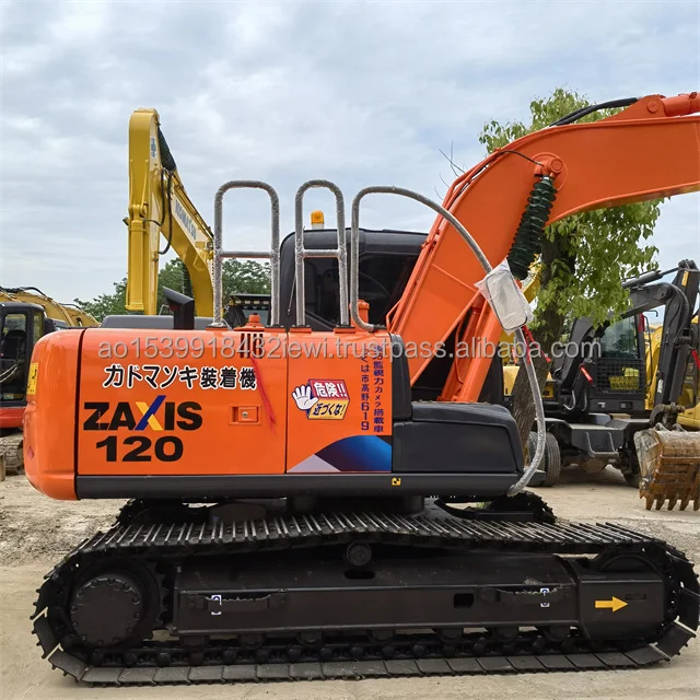 Продается Подержанный японский экскаватор Hitachi ZX120-6 12 тонн гусеничный