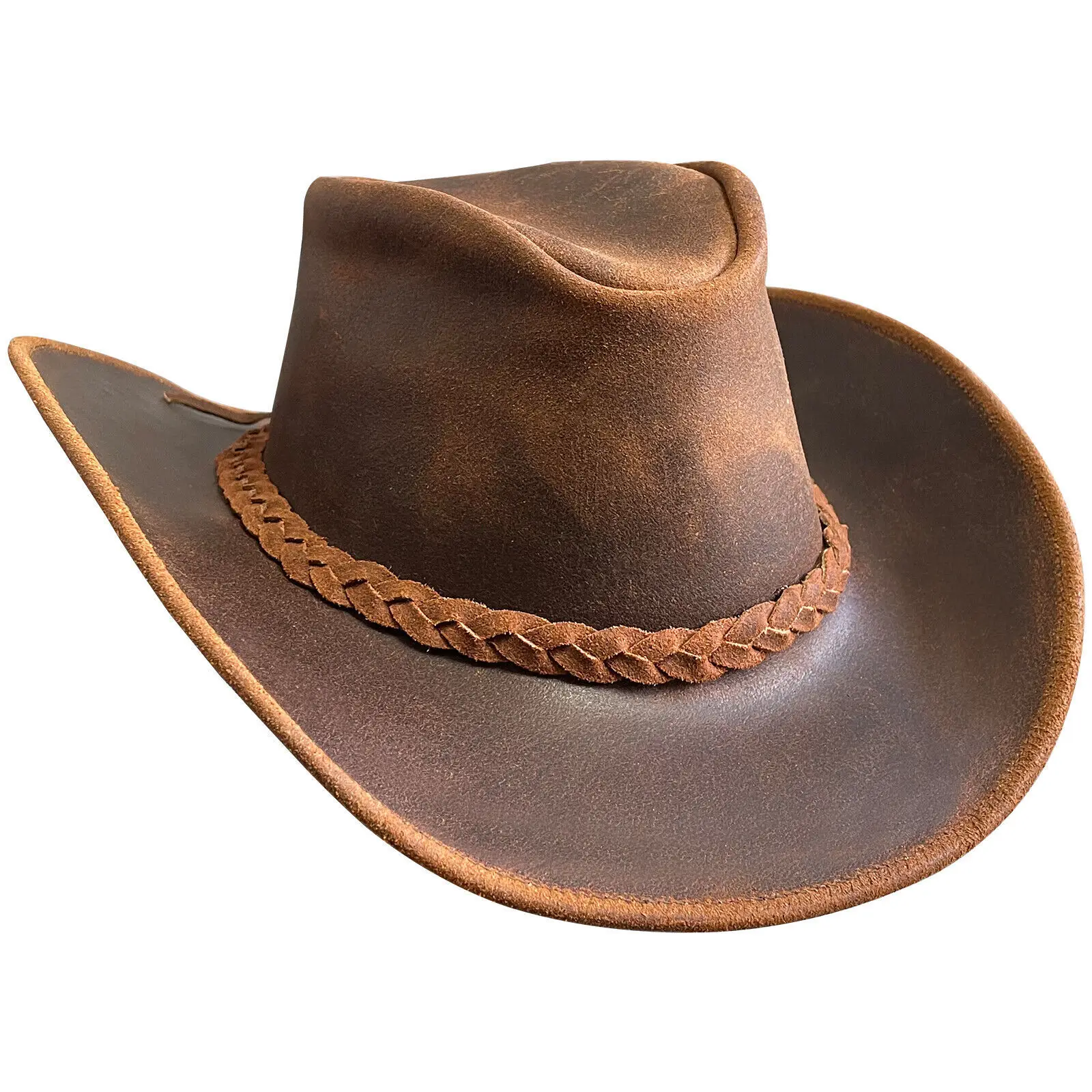 New Wholesale Fashion Cowboy Hat Custom Leather Cowboy Hats in Top Quality Material Stylish Hat With Customized logo and Color