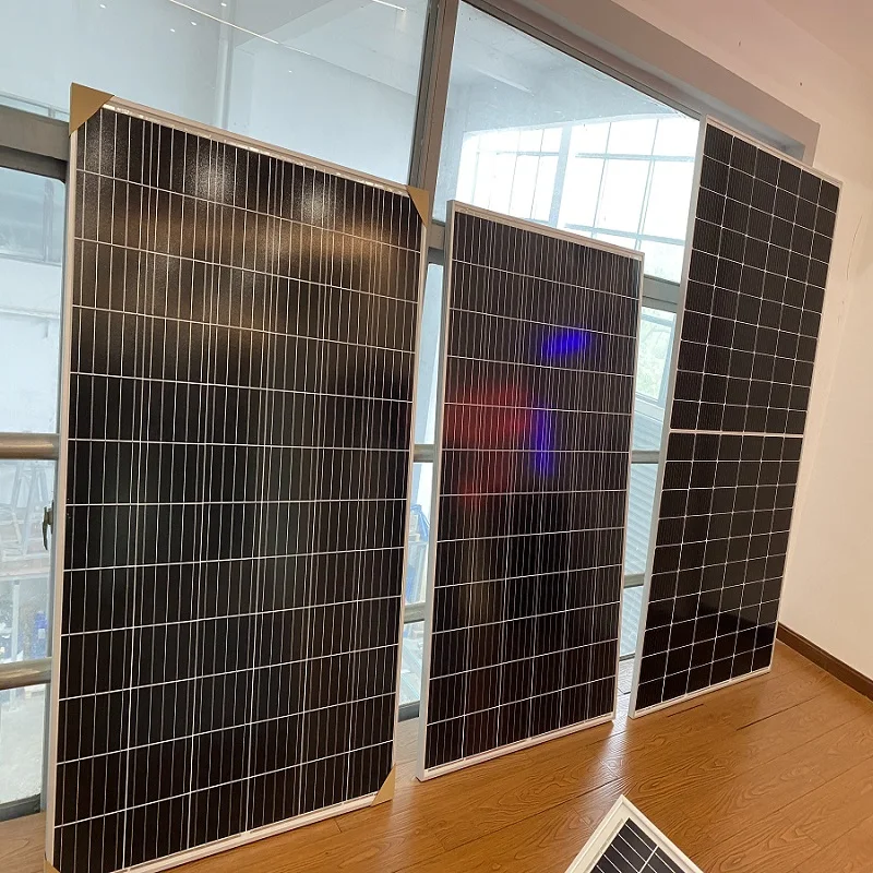 Home use solar power system with mono and poly series solar panels