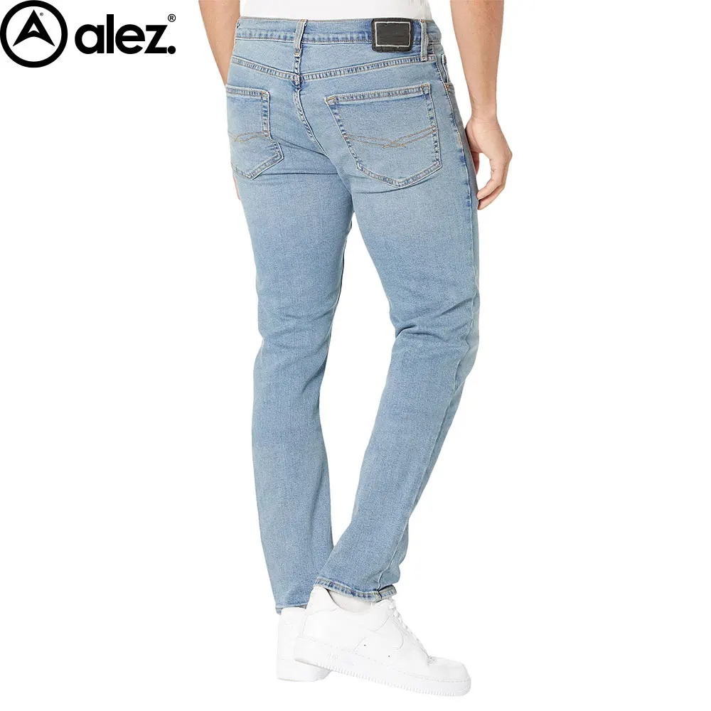 New Custom Design Men Skinny Jeans Pants Stretch Tight Jeans Fitted Casual Denim Trousers For Men