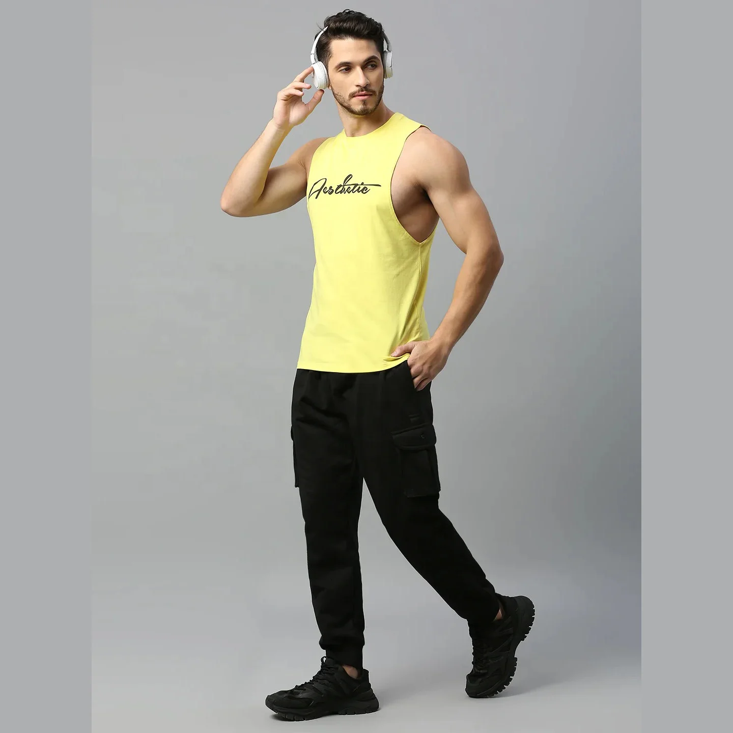 Tank Top For men gym workout training vest breathable men gym stringer vest sublimation vest for summer tank tops gym singlets