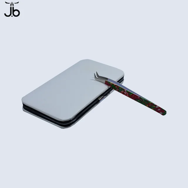 competitive prices eyelash tweezer Stainless Steel Hand Tested Wholesale Eyelash Extension Tweezer