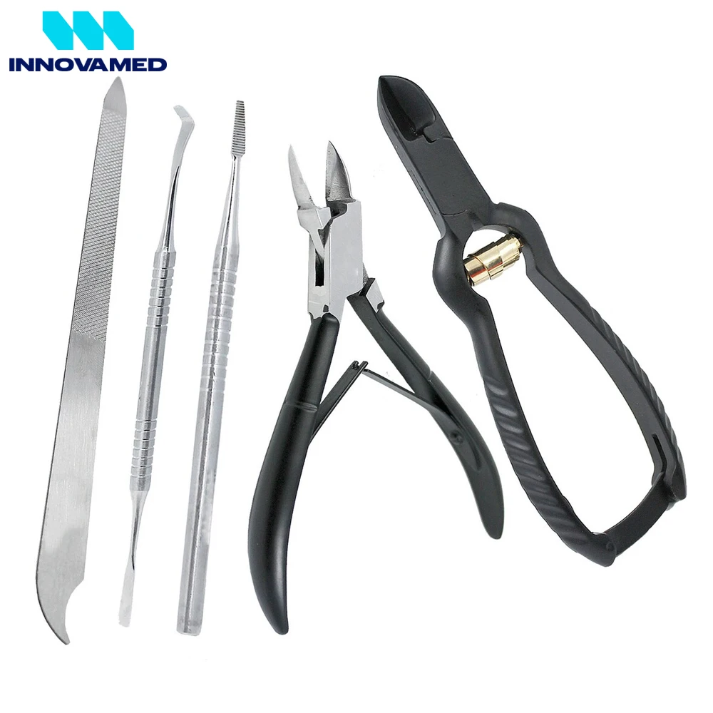 Podiatry Instruments Ingrown Toenail Nipper Podiatrist Pedicure Kit Nail Care Instruments Set Podiatry Tools