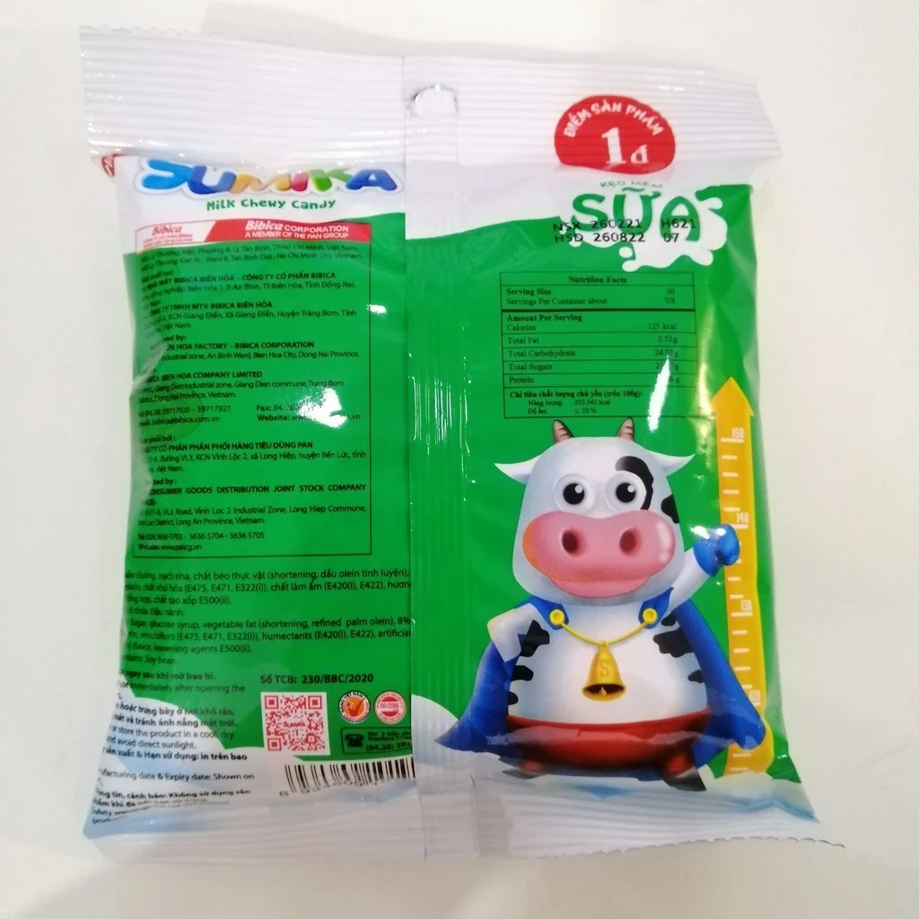 Sumika Chewy Milk Flavour Candy 70g