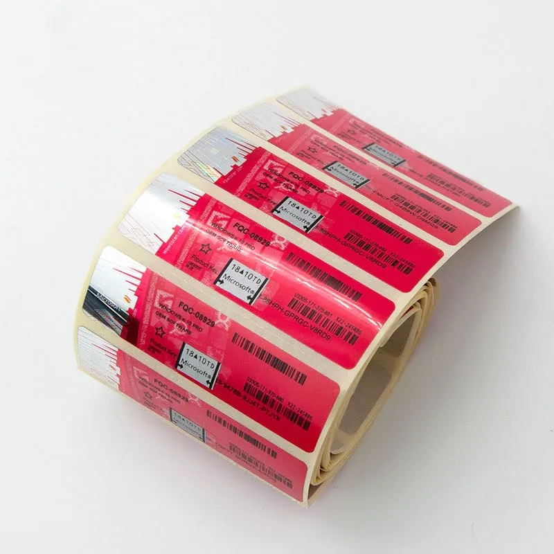 Genuine Win 10 Pro OEM Key Sticker Operating system Online Activation Win 10 Professional OEM COA Sticker Free shipping DHL UPS