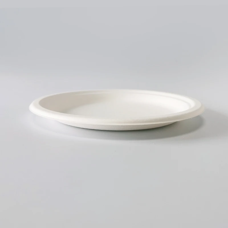 Biodegradable 9inch Disposable Sugarcane Tableware Compostable Bagasse Paper Plate