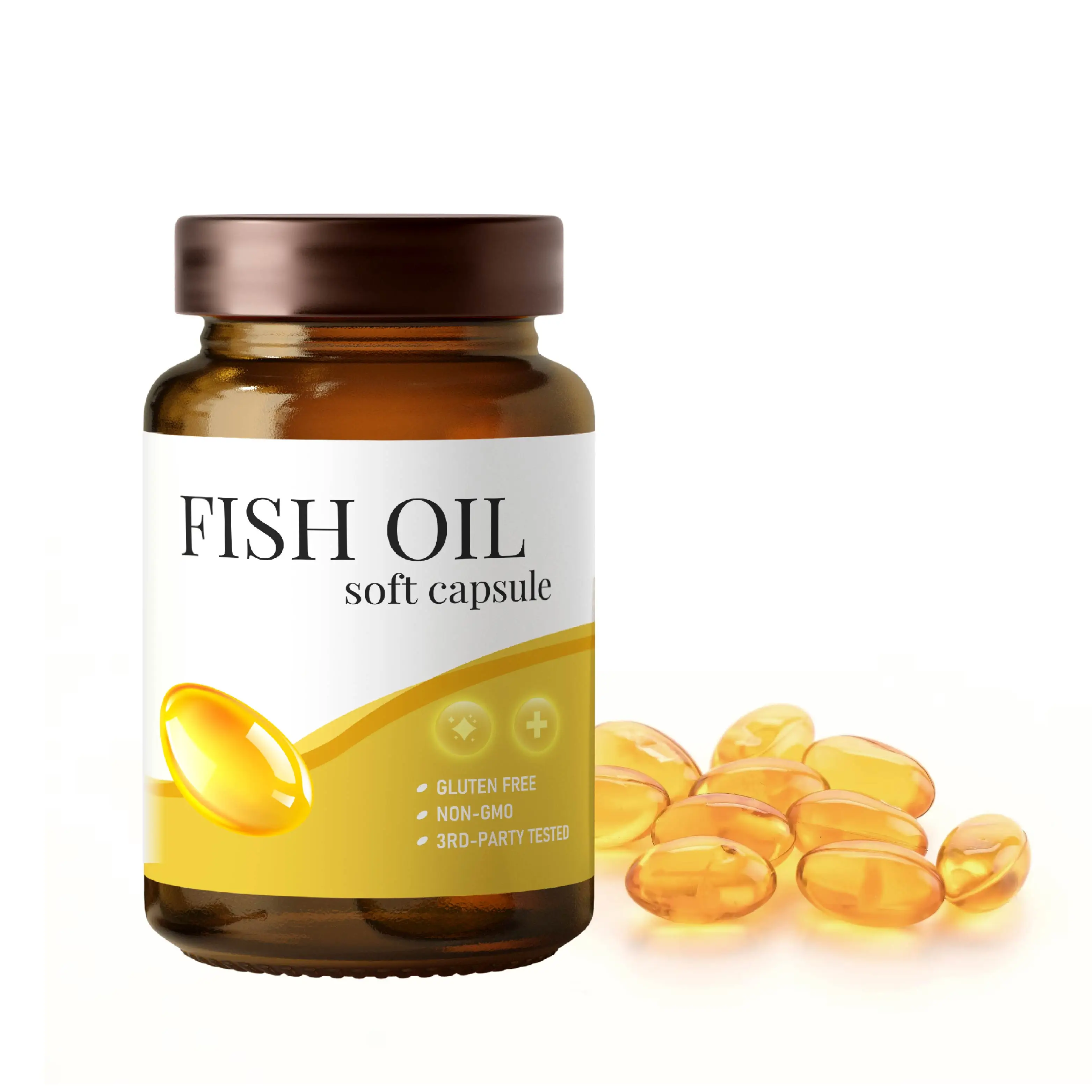 Hot Selling Premium Grade Fish Oil High DHA Customizable Benefits Heart Health