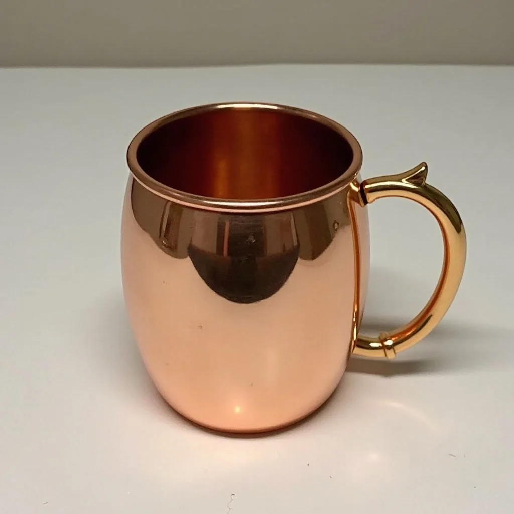 Best Ayurveda Lifestyle Moscow Mule Mug High Quality Food Grade Copper Stainless Steel Brass Handle 14oz Eco-Friendly Gifts