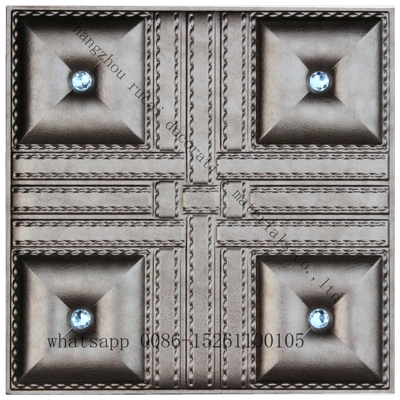 christmas paper leather wall panel