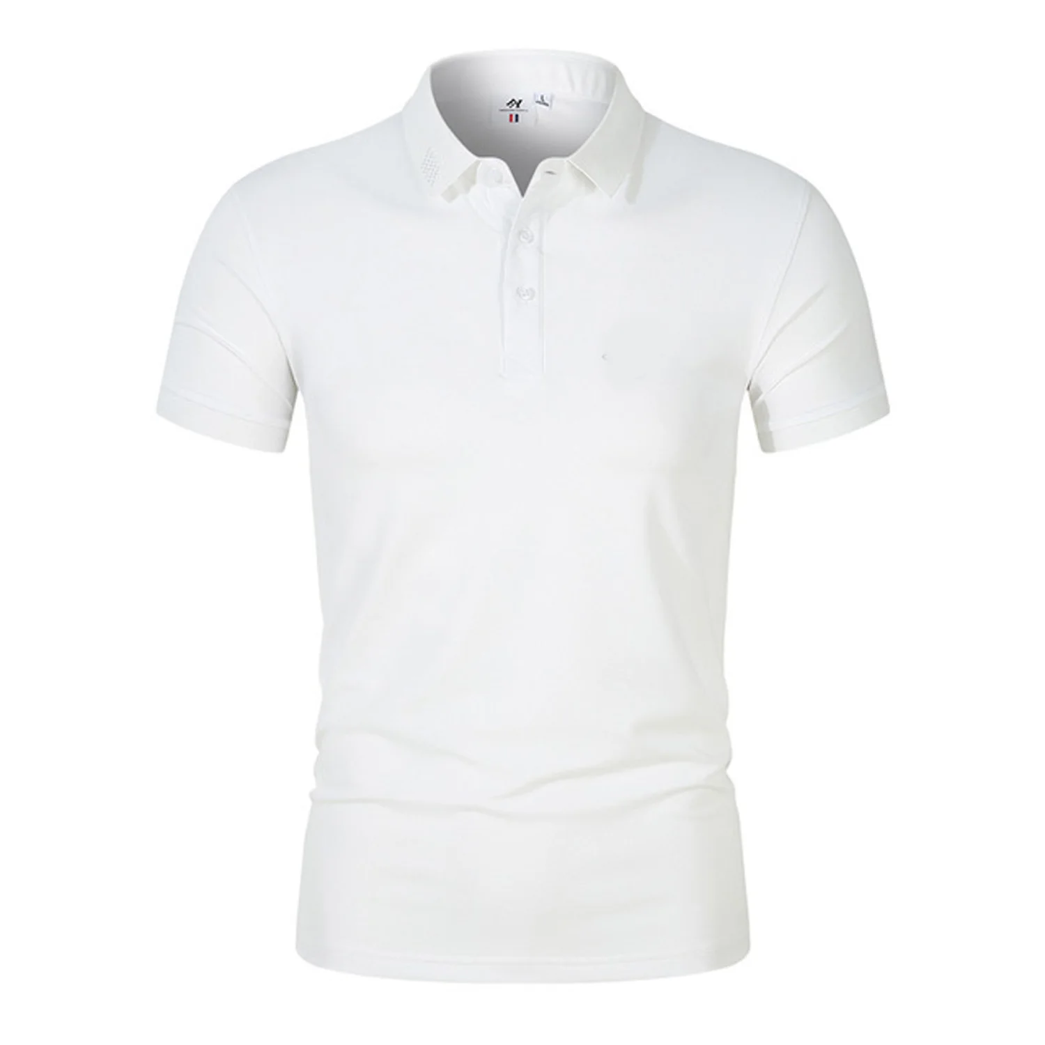 High Quality Plain Slim Fit Short Sleeve Golf Polo Shirts For Men Custom Team Wear With Number Logo Polo T Shirt