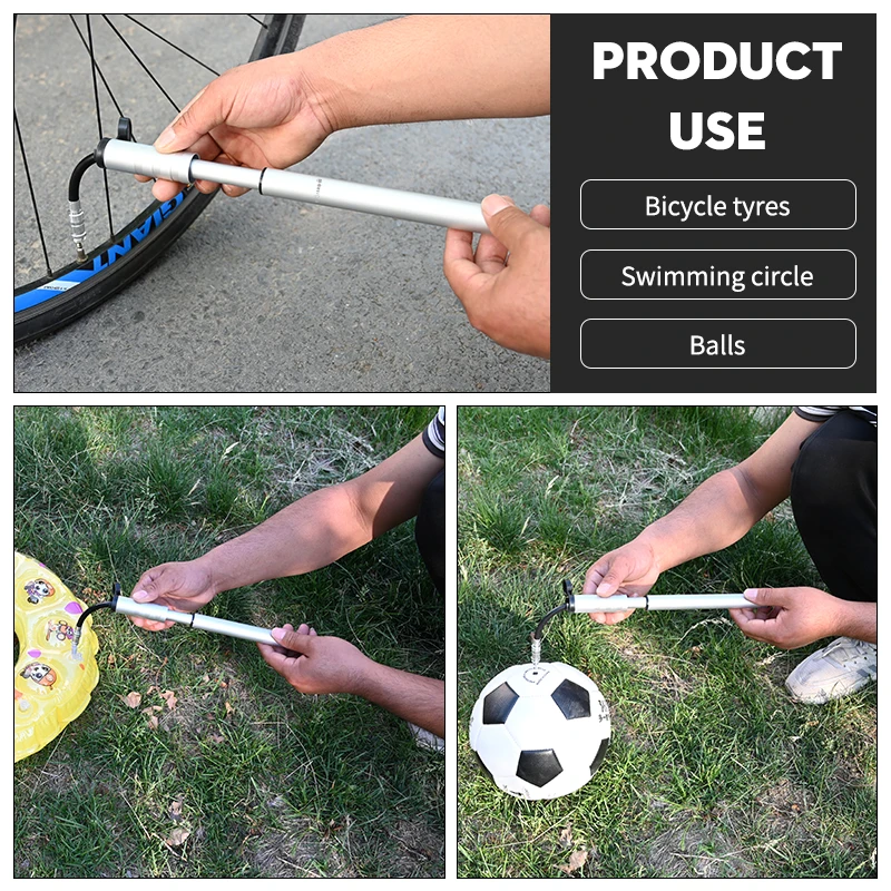 BM New image air pump suitable for electric scooter mini portable bicycle pump skateboard tire inflator electric scooter pump