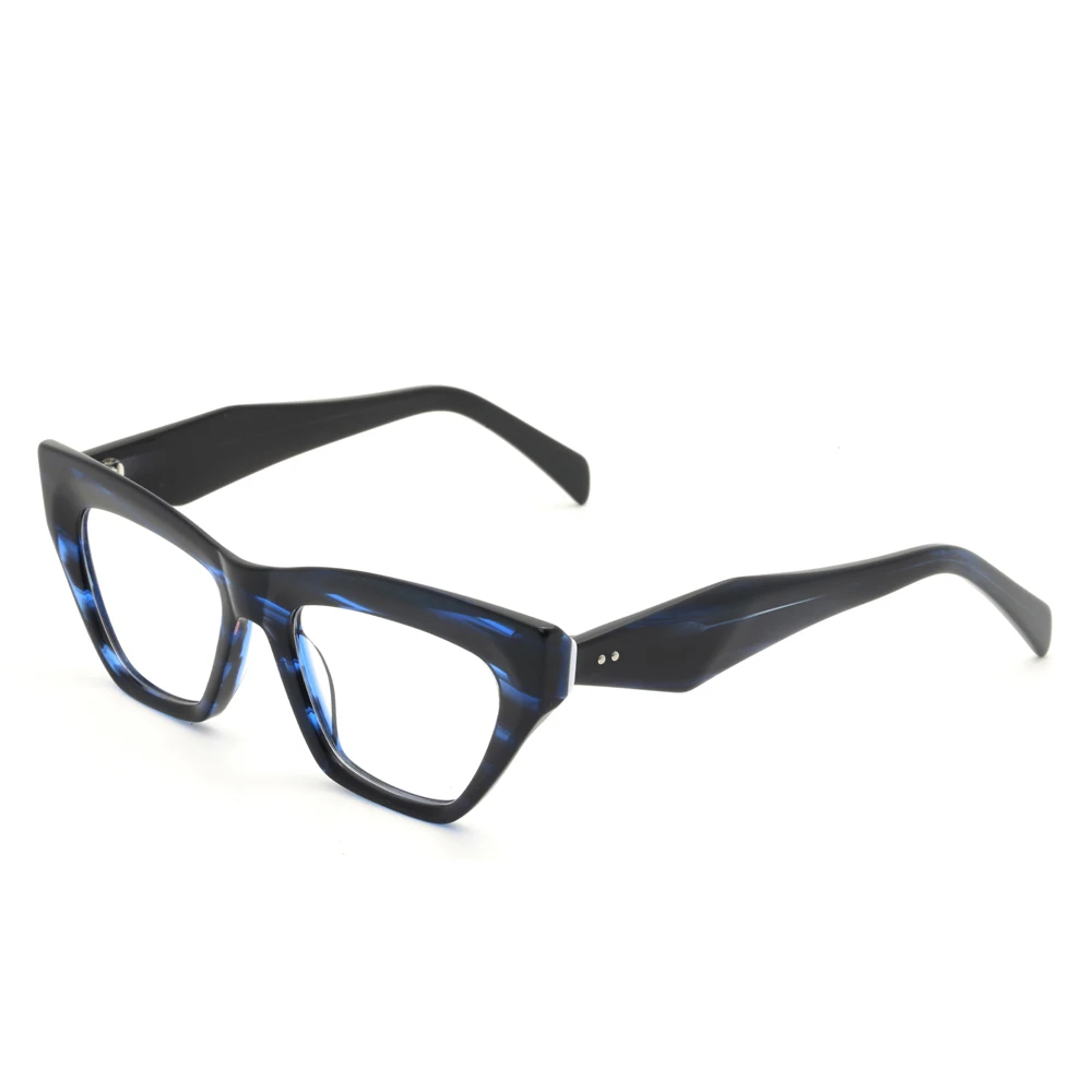 G6040 high quality fashion acetate eyeglasses optical frame material for women