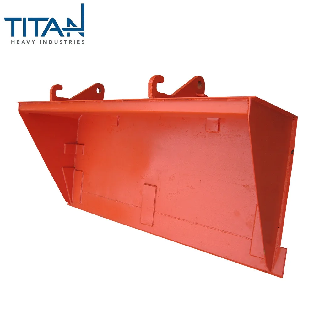 Loader Attachment Four-in-One Bucket Hydraulic Grab Fork Sweeper and Snow Blower-Construction Machinery Attachments