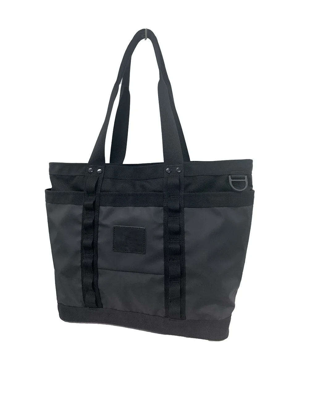 Hot Sale Waterproof High Quality Tote Bag Custom Logo Black Polyester PVC Shoulder Bag Tote Bag from Vietnam