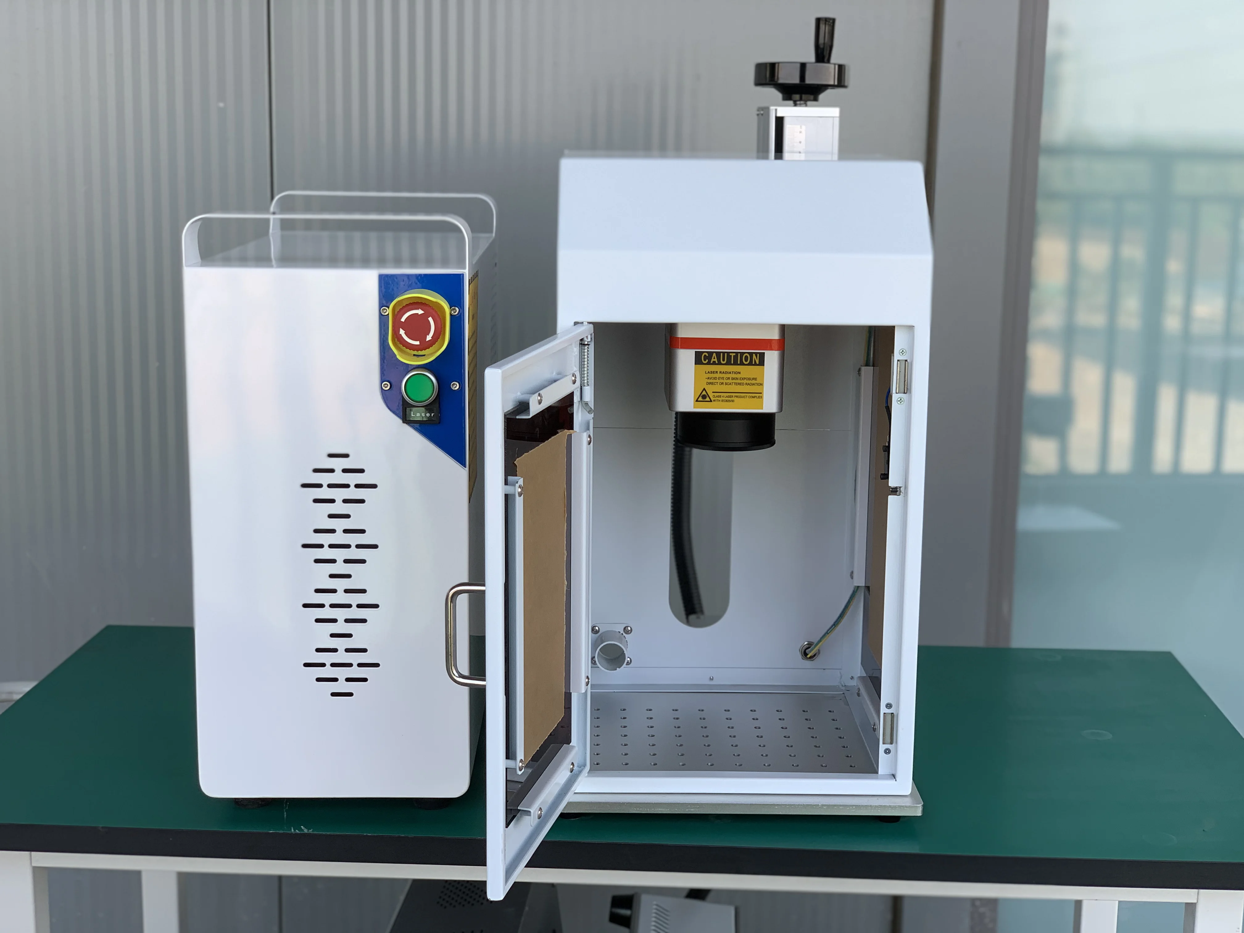 Desktop Fiber Laser Jewellery Making Machinery Gold Chain Making Machine for engraving color