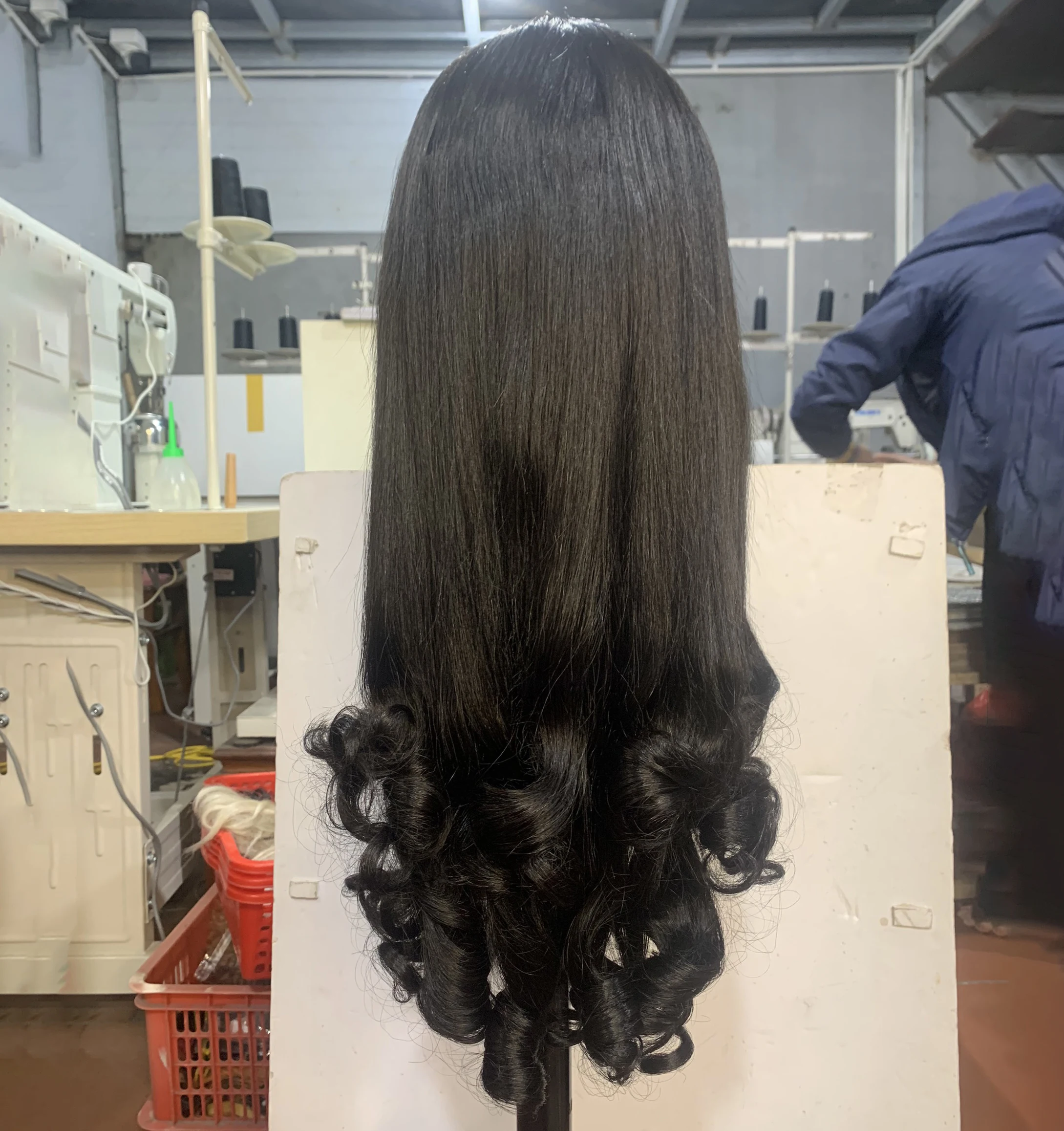 15 Dec Direct Factory High Quality Rawhair VietNam Beautiful Human Hair Closure and Wig