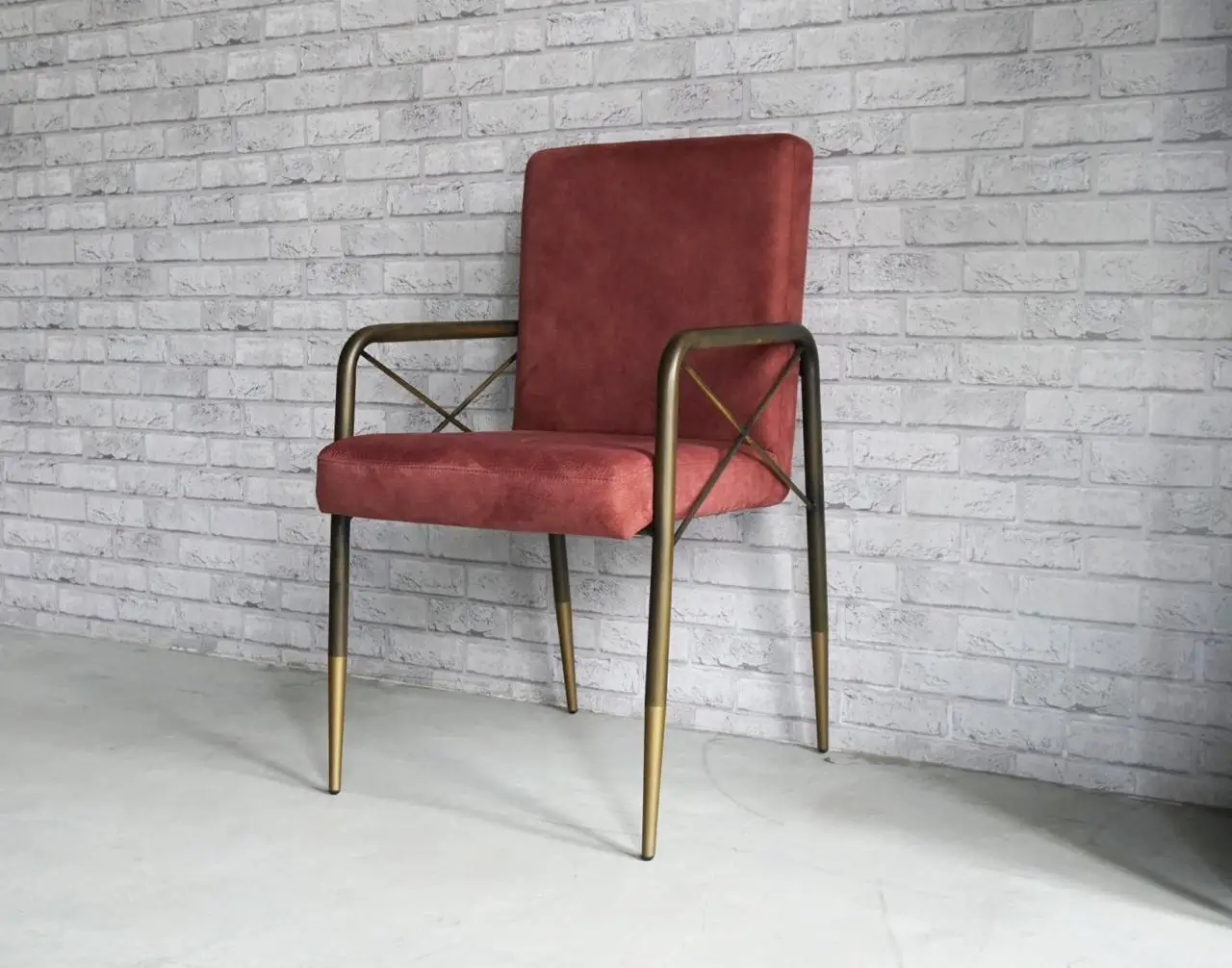 NEW COLLECTION CHAIR WITH FABRIC COVER VELVET MANUFACTURE IN VIETNAM
