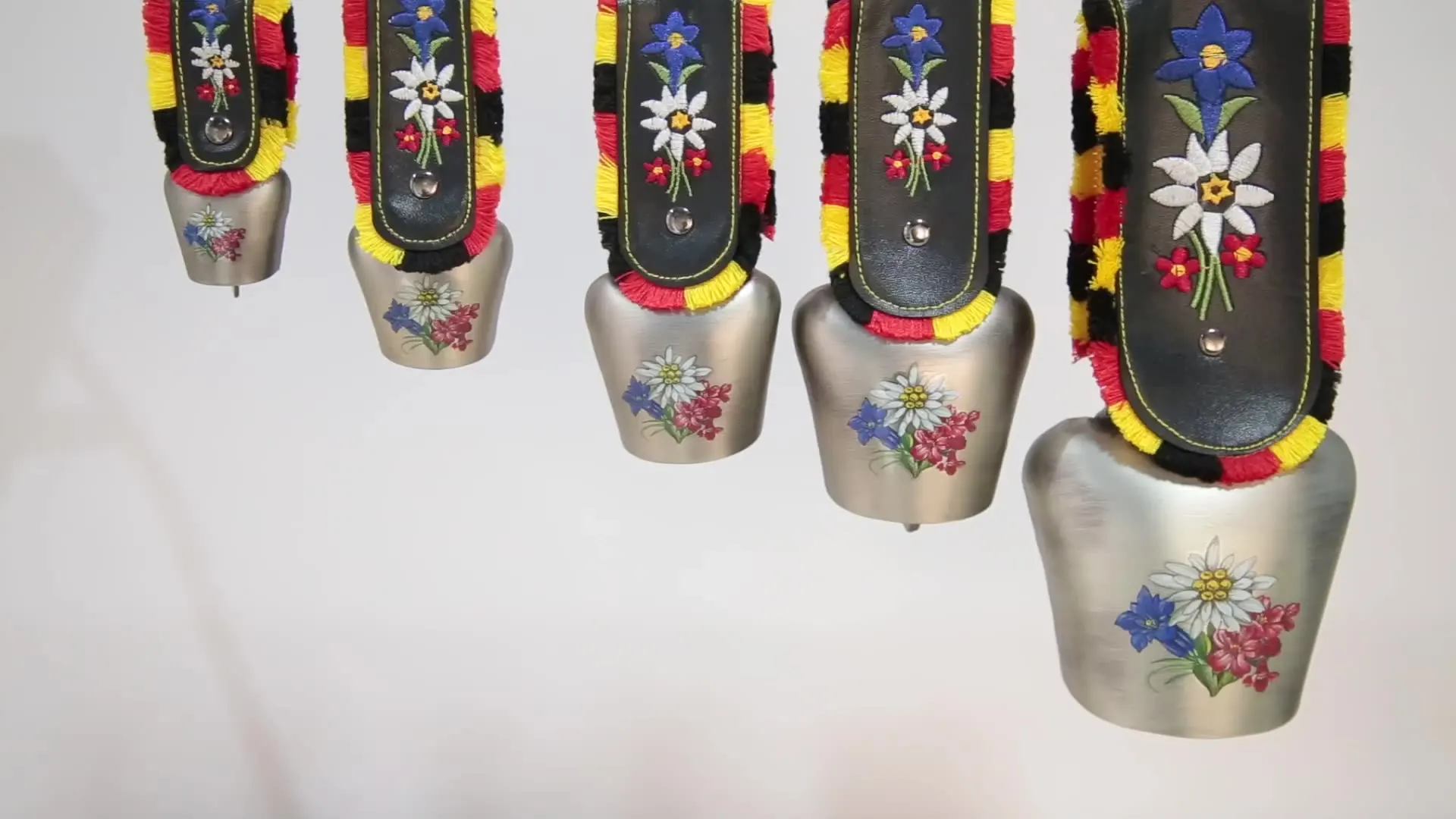 Top Sale Custom Logo Supplier Metal Small Gold Swiss Cow Bells