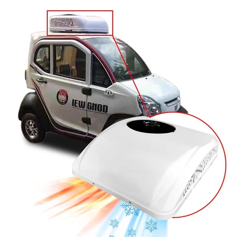 12/24 volt dc air conditioner 12v/24v heating and air conditioning systems parking air condition electric ac for truck/car/rv
