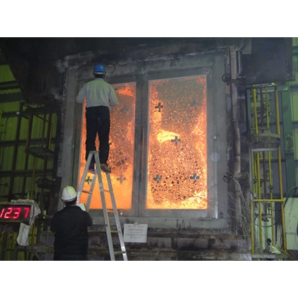Ulinglass  High borosilicate fireproof glass Safety hollow Organic composite crystal silicon Isolate flames Shopping malls