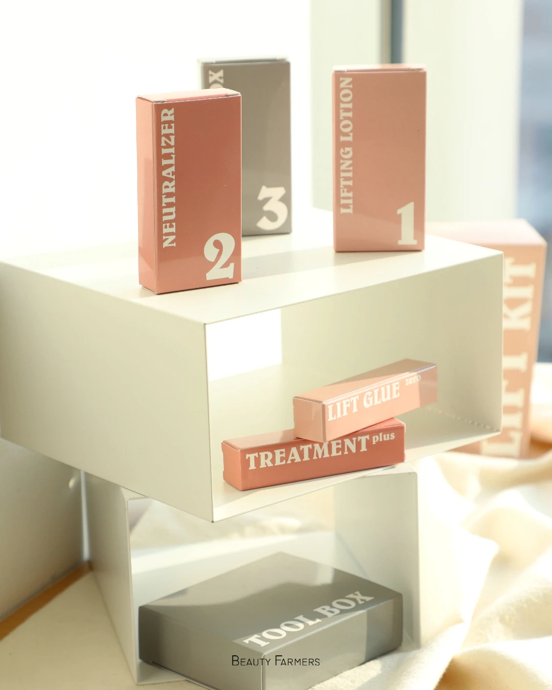 Korea Manufacture Lash and Brow Lift box kit for eyelash and eyebrow lamination professional use kit lami kit OEM ODM