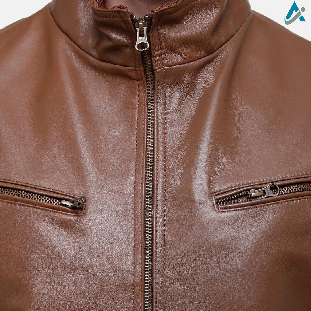 Мужская кожаная куртка