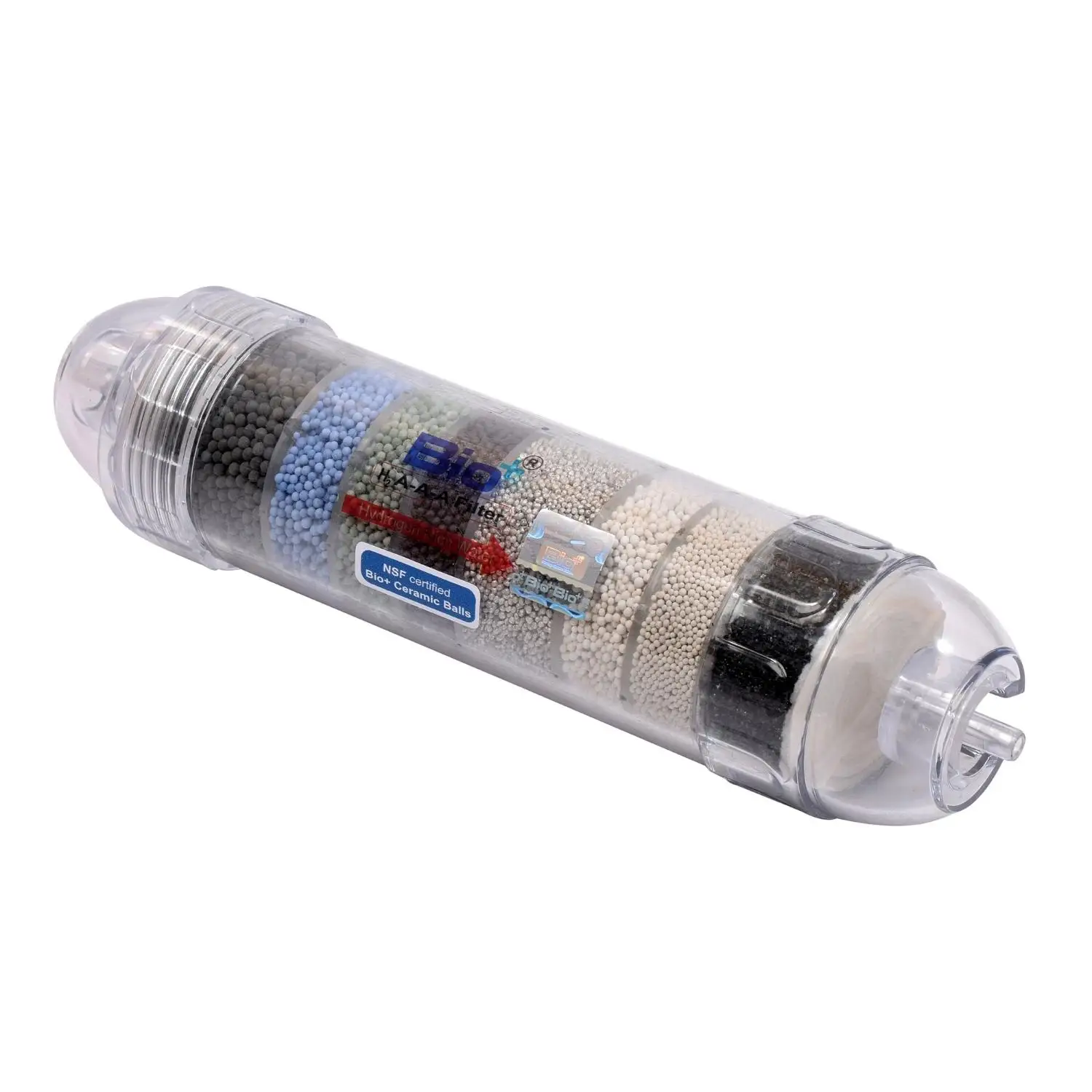 Mineral Water Filter- Bio+ H2AAA 8+ Transparent water filter Antioxidant | Alkaline | Mineralisation |  Micro-cluster