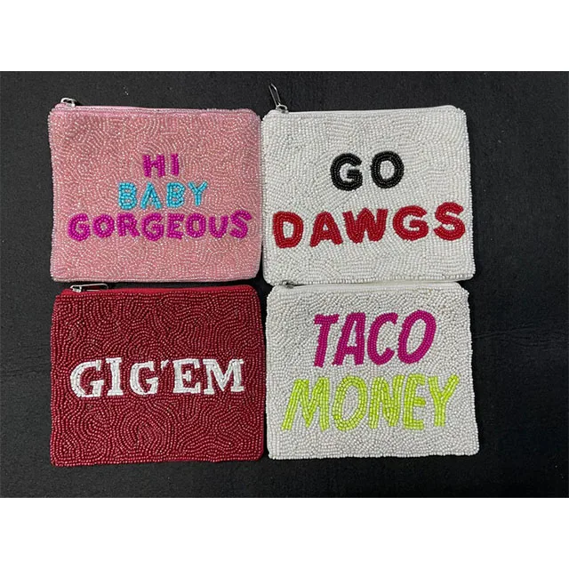 Indian embroidered bag bride purse bridesmaid gifts name clutches for wedding best seller handbag