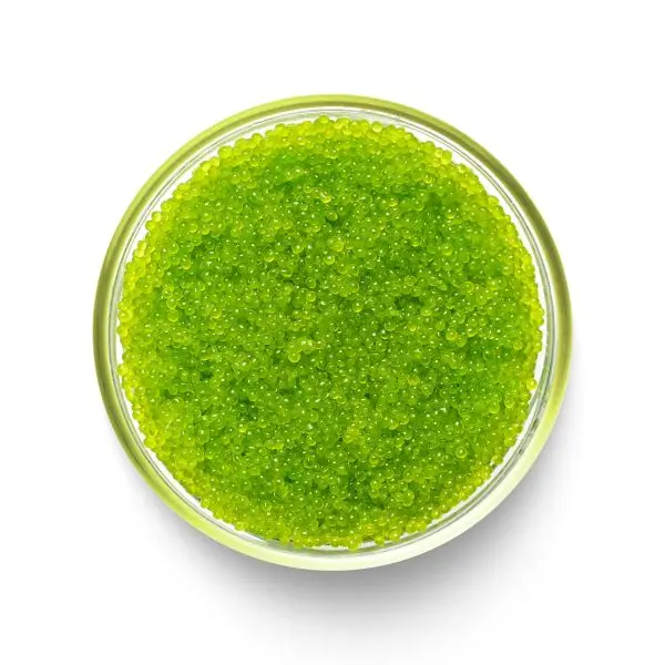 Горячая Распродажа вкусные яркие икры оптовая продажа зеленый Тобико