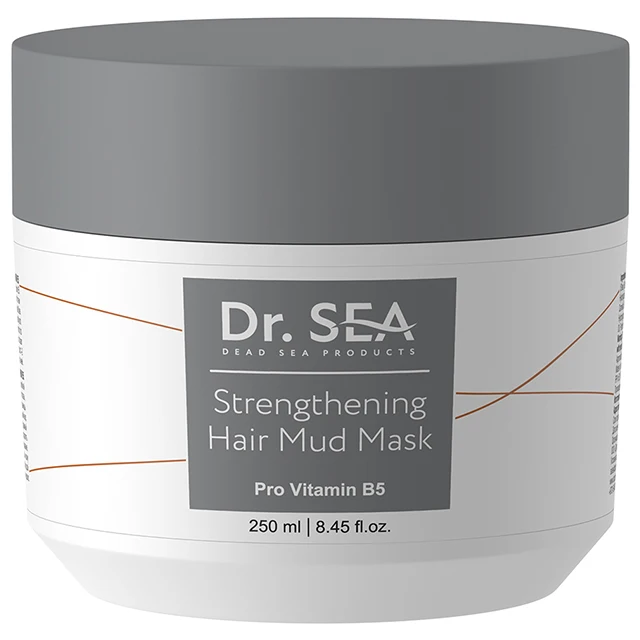 Dr.Sea Косметика укрепляющая грязевая маска с Pro Vitamin B5 Уход за волосами восстановление и улучшение волос маска для волос