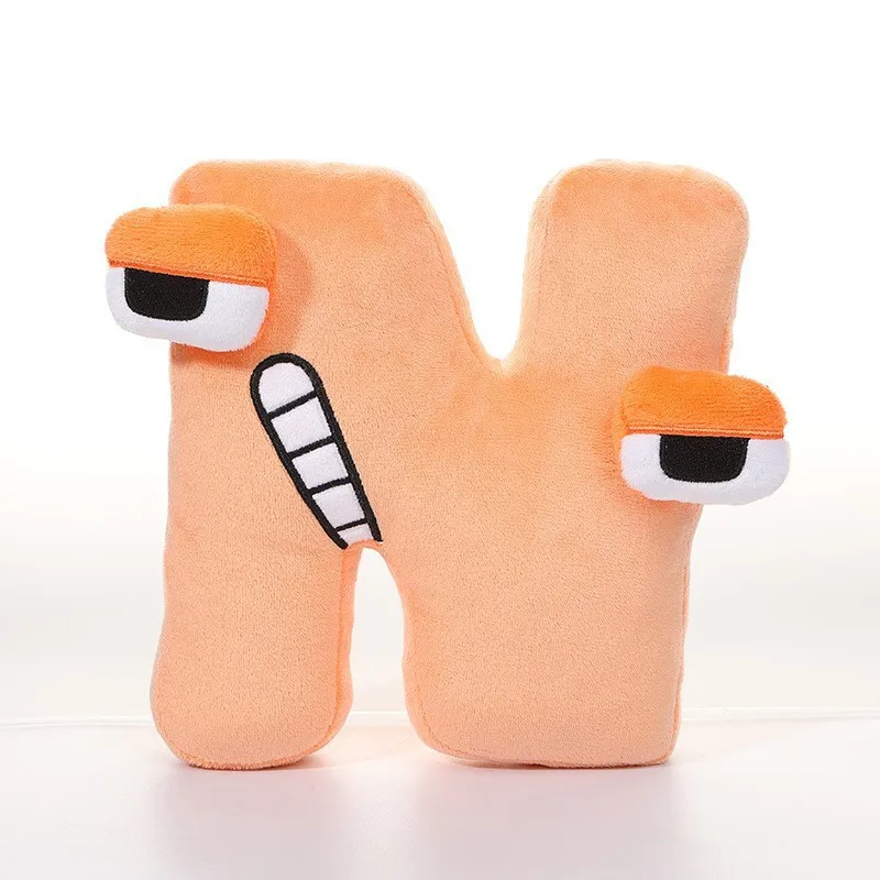 XRH Alphabet Lore But Are Plush Toy Stuffed Animal Alphabet Lore Plushie Doll Anime Plush Toys Gift For Education Kids Children