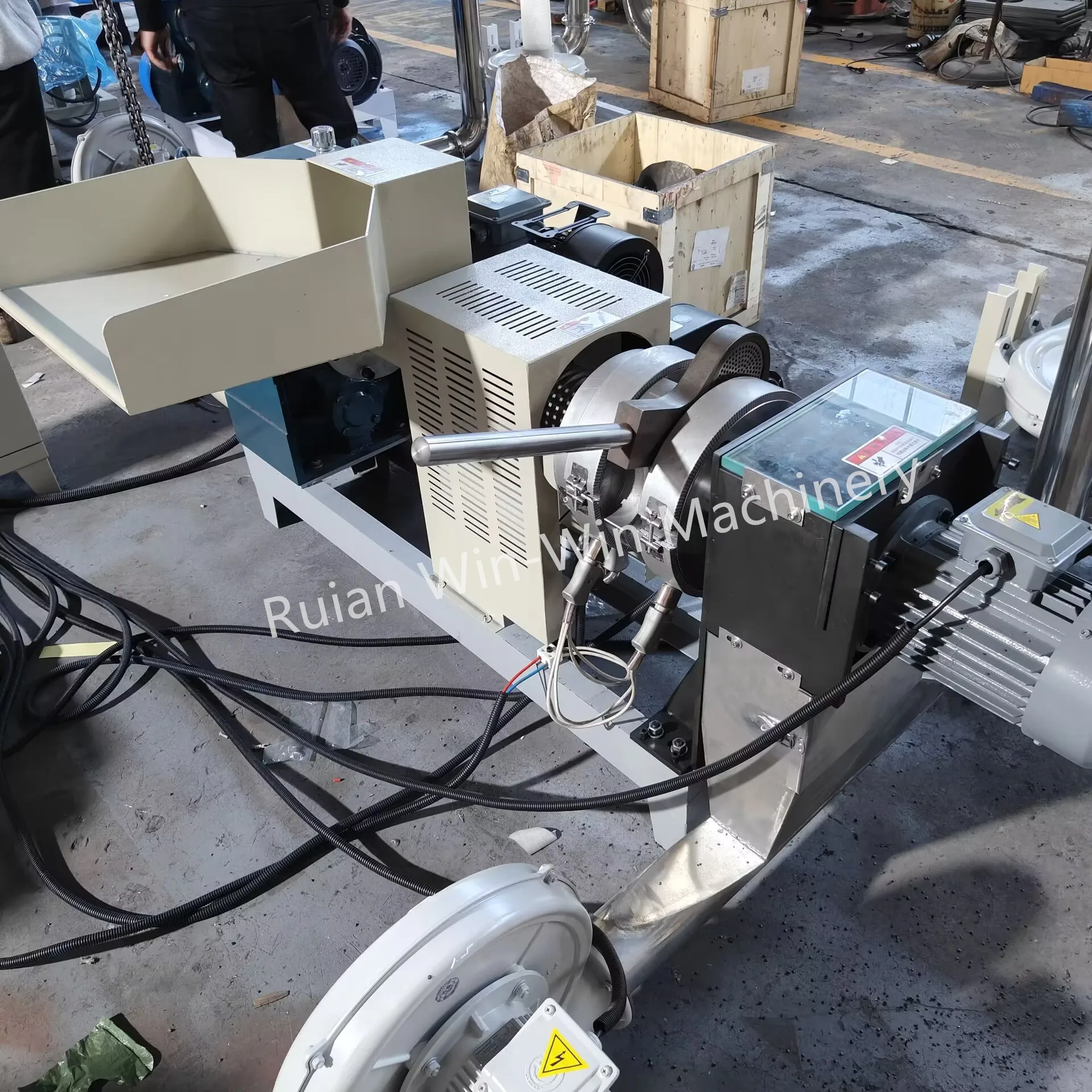 Мини-грануляторы для пластика HDPE/PP/LDPE, эффективная машина для переработки пластика, гранулятор