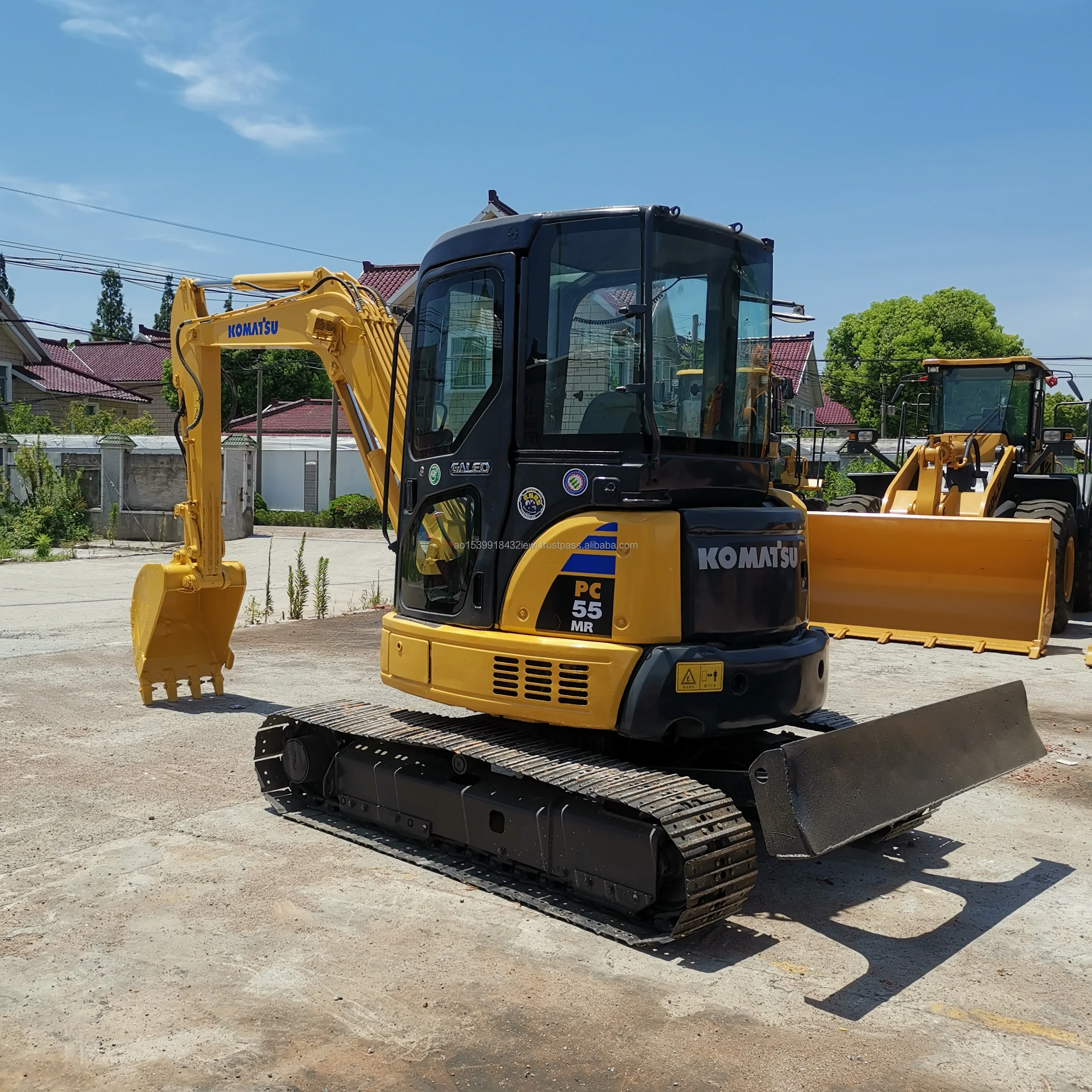 Good Quality Excavator Komatsu PC55 Factory Selling Used Excavators with Cheap Price