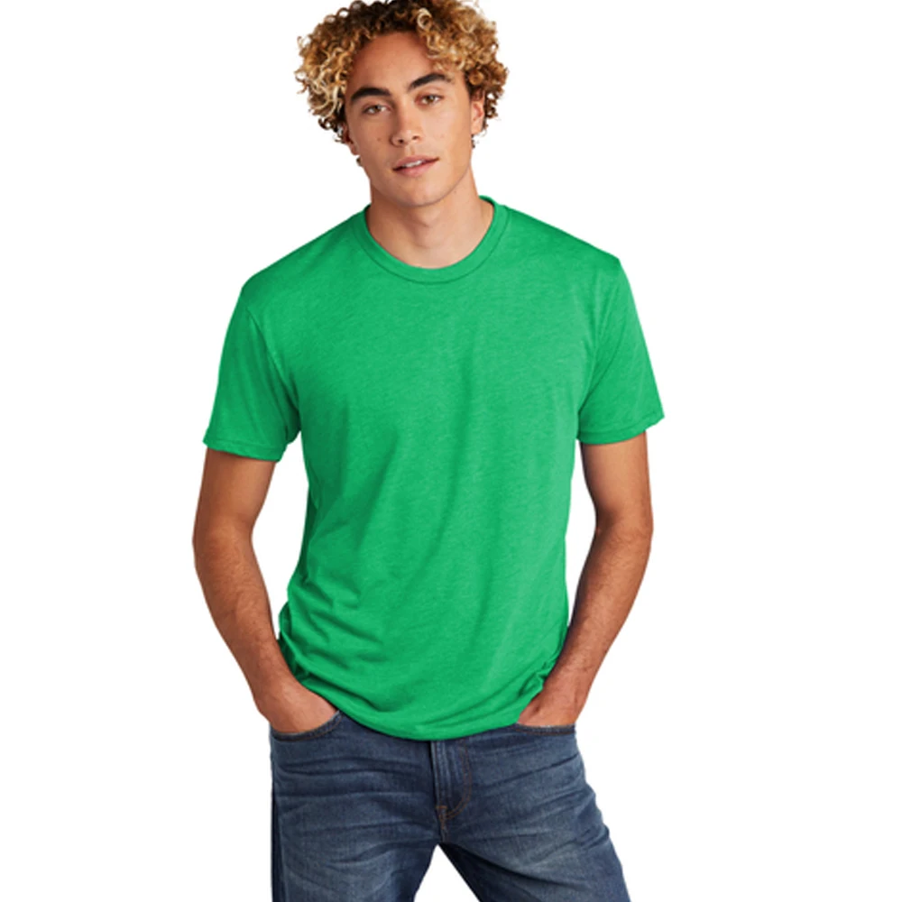 4.3 oz. 50% polyester/ 25% combed ringspun cotton/ 25% rayon jersey t shirts