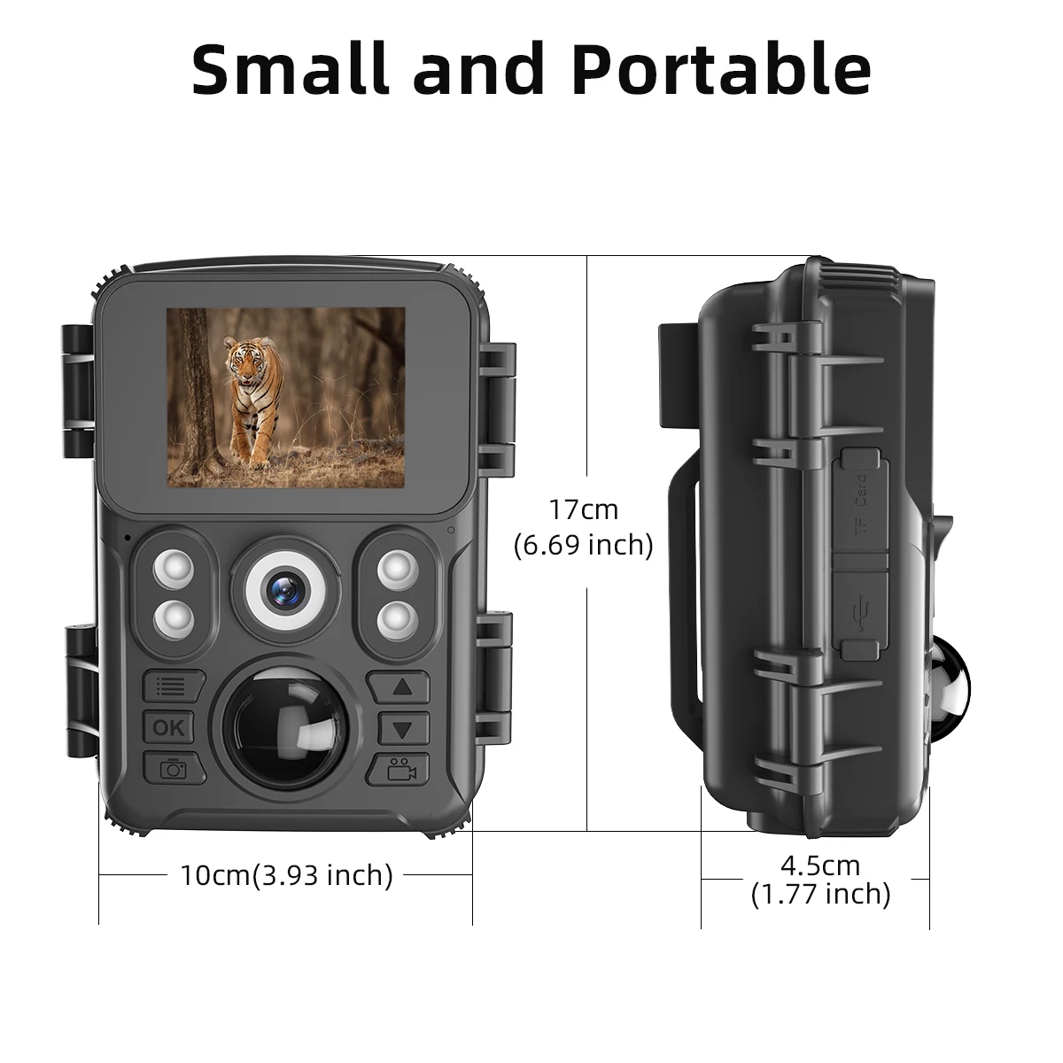 Newest HD 1080P Trail Hunting Camera IP66 Waterproof Wildlife Camera Outdoor Trap Game Trail Camera Night Vision Animal Monitor