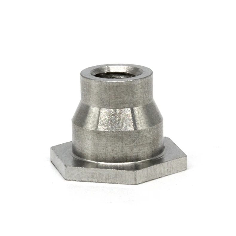 Stainless Steel  Manufacturers Hex Eccentric Round Square Threaded Special Machine Brass Aluminum Small Slotted  Nut