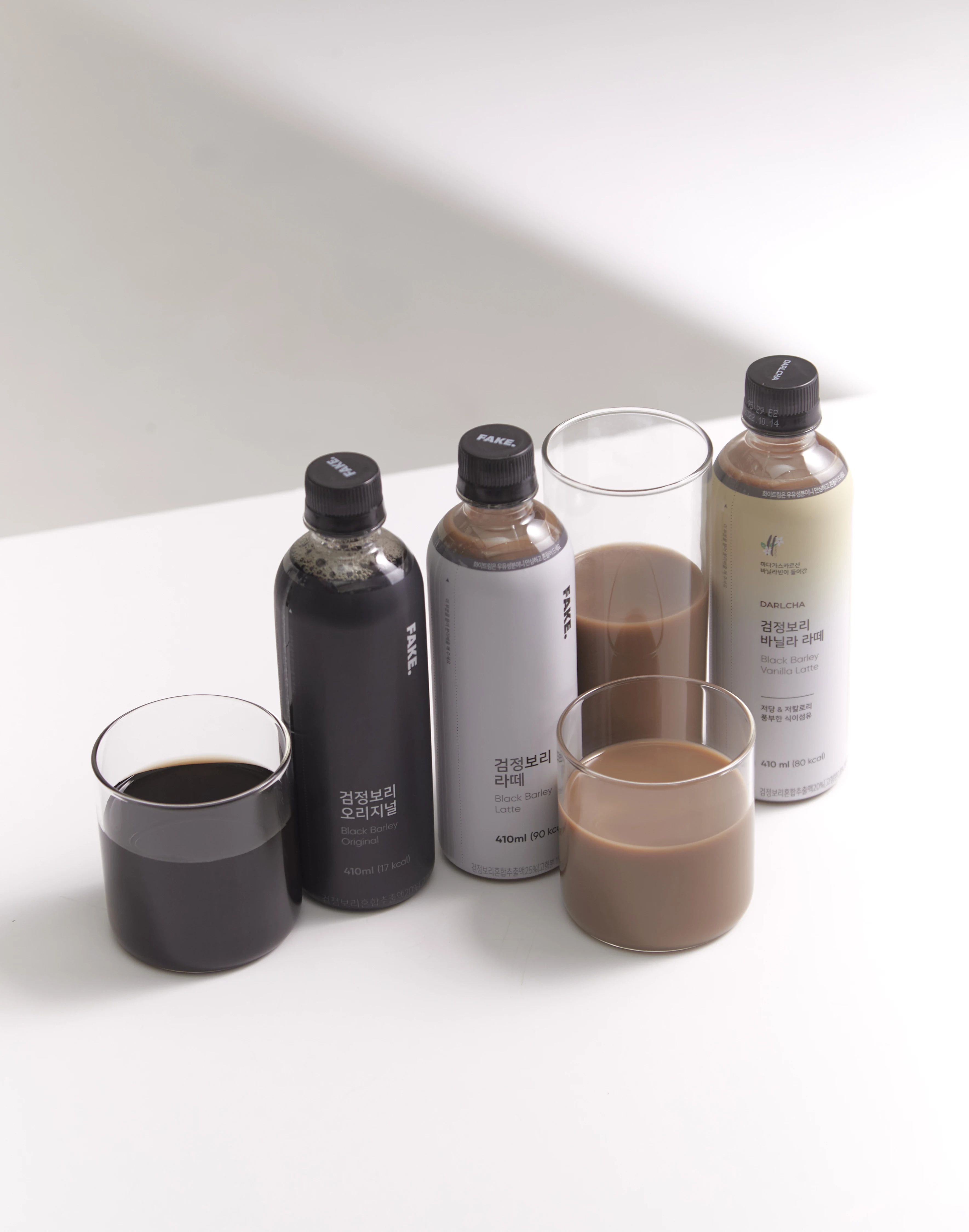 Korean 100% Caffeine-Free zero sugar Coffee Alternative drink Low Calories lactose-free vanilla latte Black Barley Beverage RTD