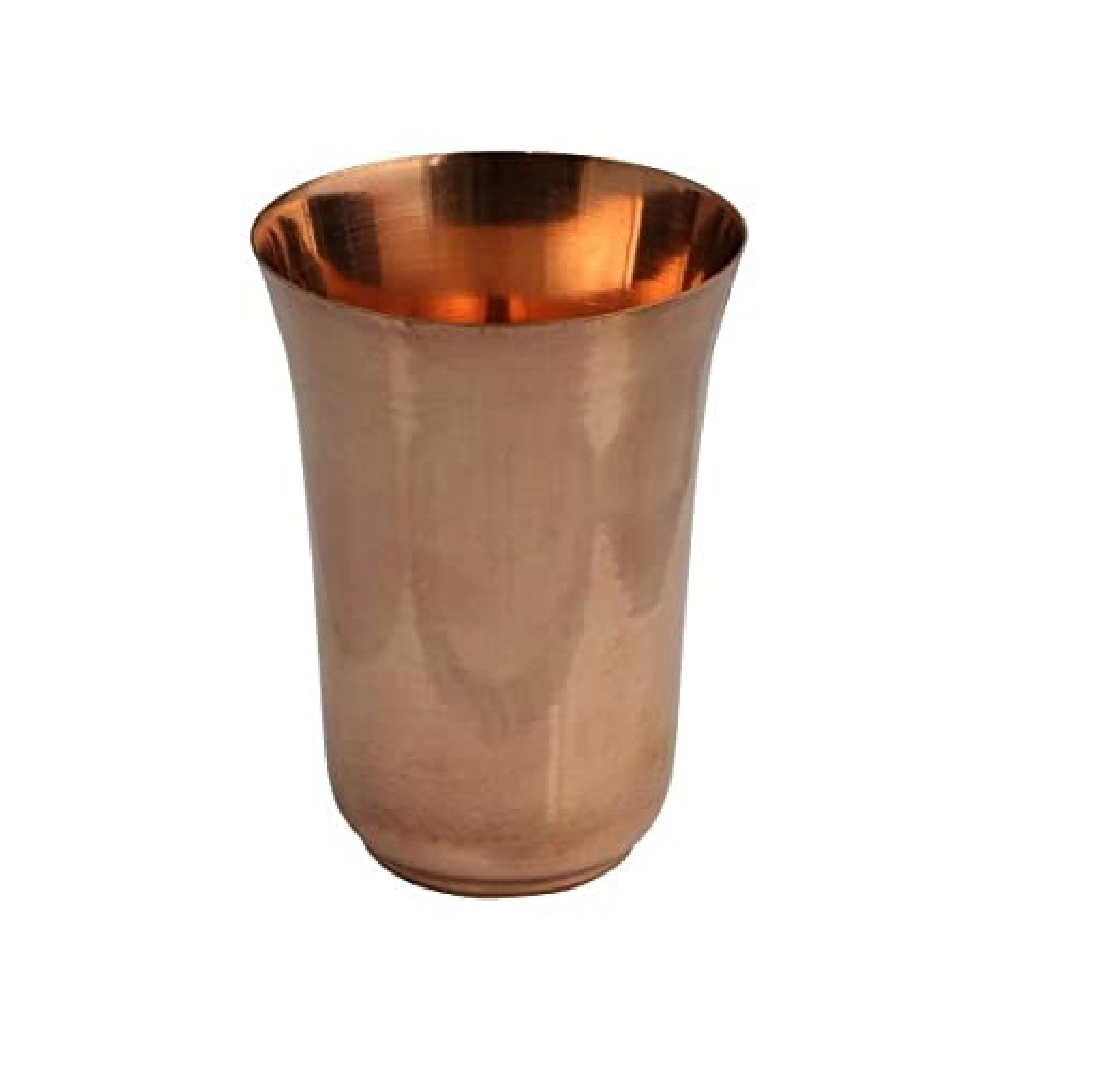 Top Seller Of Copper Metal Beer Cup For Bar Accessories Natural Copper Drinking Cups With  250 Ml