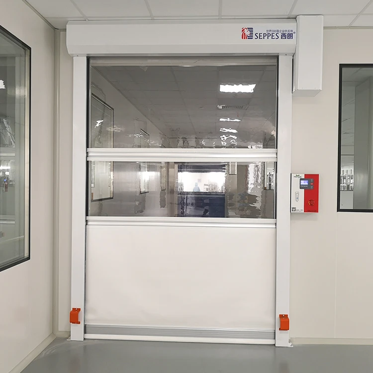 Suppliers provide insect protection and dustproof PVC fast door purification workshop work equipment sealing automatic fast door