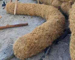 Coconut Coir Fiber Logs Supplier from Vietnam 100% Natural Coconut Coir Fibers