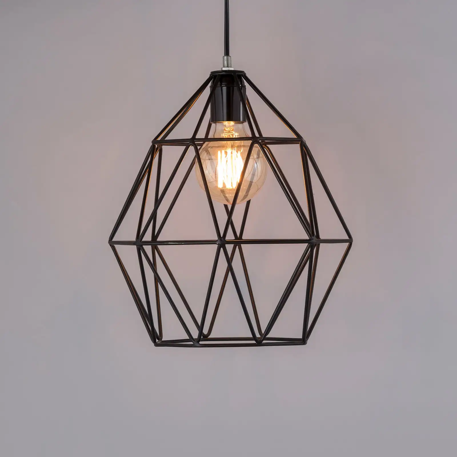 Hot Sale Black Led Hanging Light Nordic Design Modern Luminous Lamp Lighting Living Packing Room Pcs Hotel ROHS Color Support