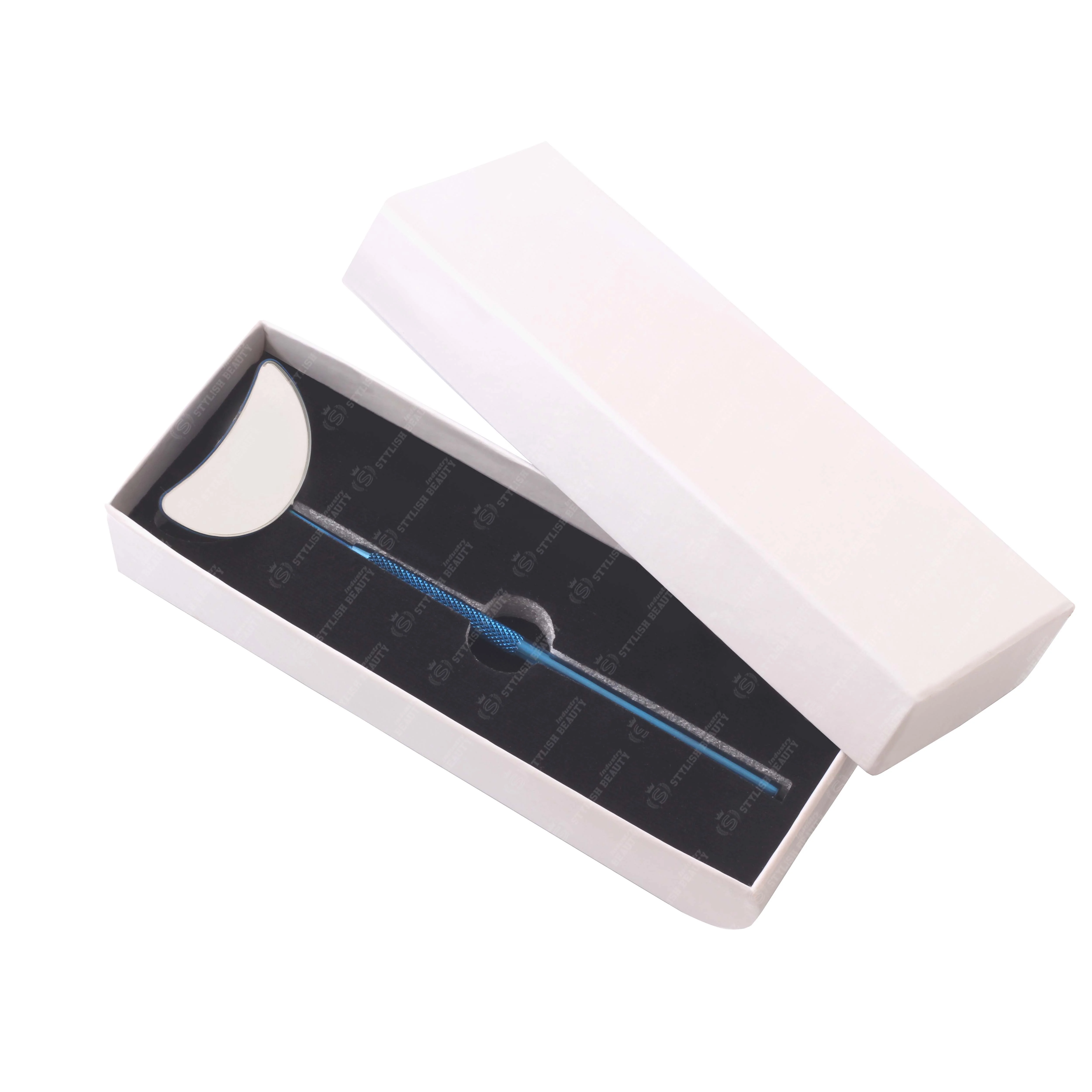 Factory direct grafting eyelash inspection mirror Features Personalized Type Cosmetic Mirror Finishing Silver