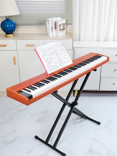 2023 New 88 keys digital piano wooden electronic piano musical keyboard instrument with MIDI and touch response